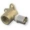 Raccord à sertir coude applique court tube multicouche 20 filetage 1/2